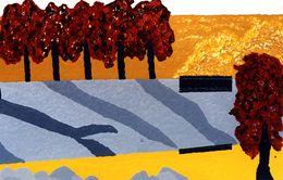 Gemälde, Olas de río, Esther Ramos
