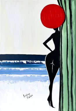 Painting, L’Observateur de la Mer, Kristina Mallen