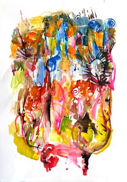 Painting, Composition de printemps, Isabelle Marie