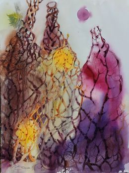 Gemälde, Liaison éternel / Série 24 bouquets de saison, Nadia Bodnar