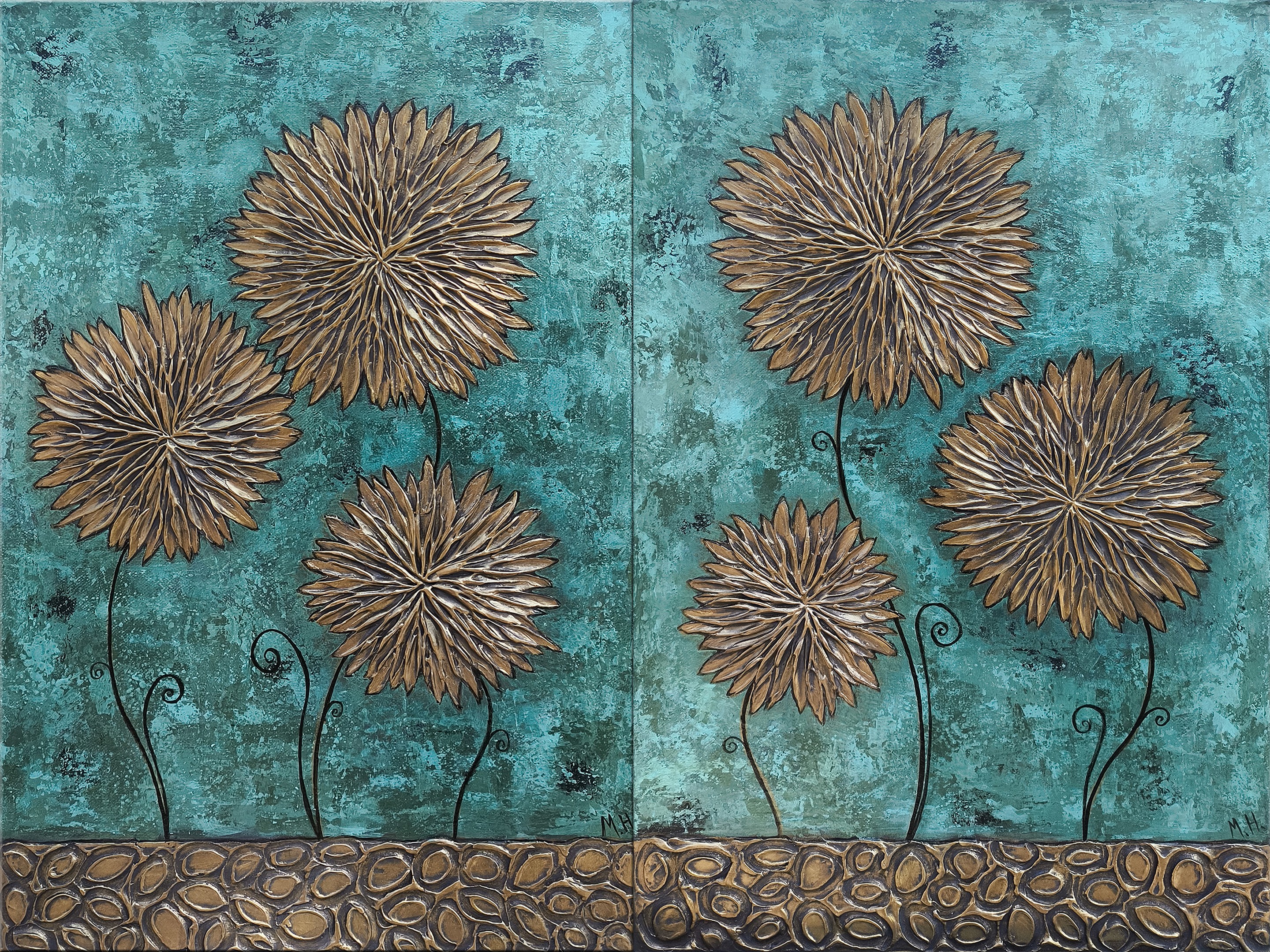 Hasmik Mamikonyan, Gilded Petals Hasmik Mamikonyan, Gilded Petals