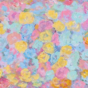 Painting, Dance of flowers, Galina Vasiljeva