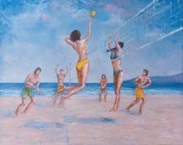 Peinture, Summer dance, Galina Vasiljeva
