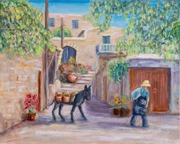 Peinture, Lofou village. Cyprus, Galina Vasiljeva
