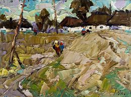 Painting, We are returning home, Ivanyuk Oleksiy