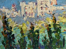 Painting, Sunny summer city, Ivanyuk Oleksiy