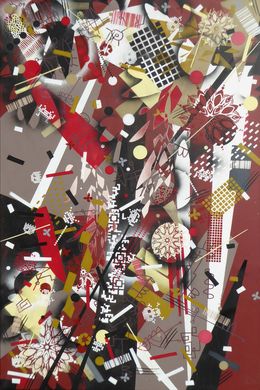 Painting, Snafu VIII, Thierry Corpet