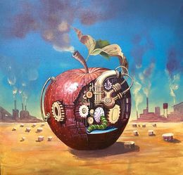 Painting, The Last Apple, Nomo N
