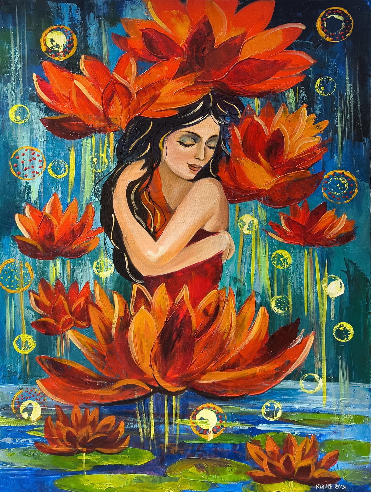 Karine Harutyunyan, Embrace of the Lotus Karine Harutyunyan, Embrace of the Lotus