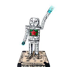 Sculpture, Youri Gagarine, André Robillard