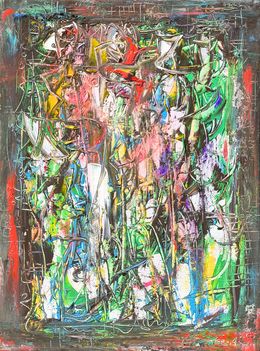 Painting, Rhythms in the Chaos, Seyran Gasparyan