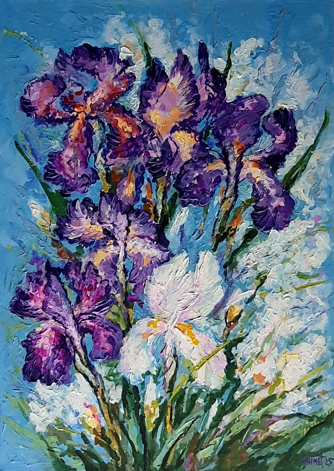 Rakhmet Redzhepov (Ramzi), Irises 2 Rakhmet Redzhepov (Ramzi), Irises 2