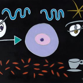 Painting, 226) Invitation, Isis Bi-M