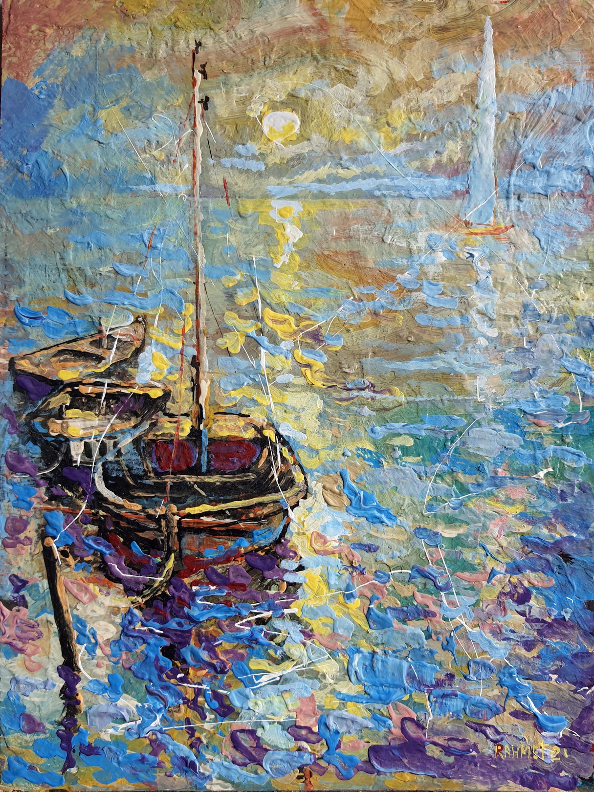 Rakhmet Redzhepov (Ramzi), Boats in the Old Bay Rakhmet Redzhepov (Ramzi), Boats in the Old Bay