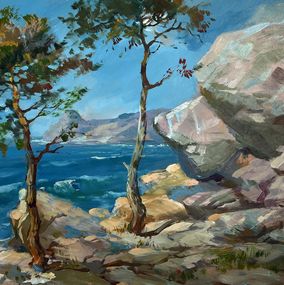 Painting, Blue Tranquility, Suprunchuk Yuriy