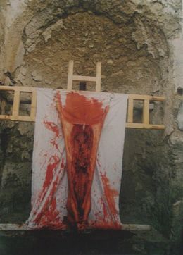 Fotografien, Pfingstaktion 6, Hermann Nitsch