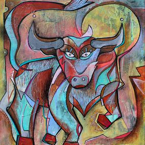 Gemälde, Le Taureau, Christopher Lecoutre