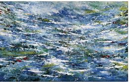Peinture, Clouds, time and memory, Mayumi Kuwayama