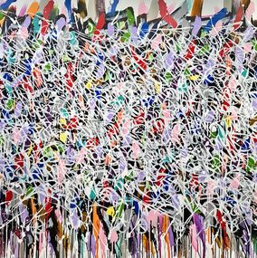 Gemälde, La Blanche, JonOne