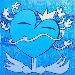 Gemälde, Love is blue is Love, M. Koeur