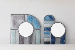 Sculpture, Miroir Marin Salant Bleu, Marion Clavier