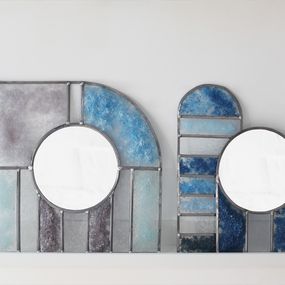Skulpturen, Miroir Marin Salant Bleu, Marion Clavier