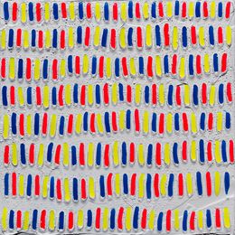 Peinture, Trichrome_fluo_02, Raphaël Terrier