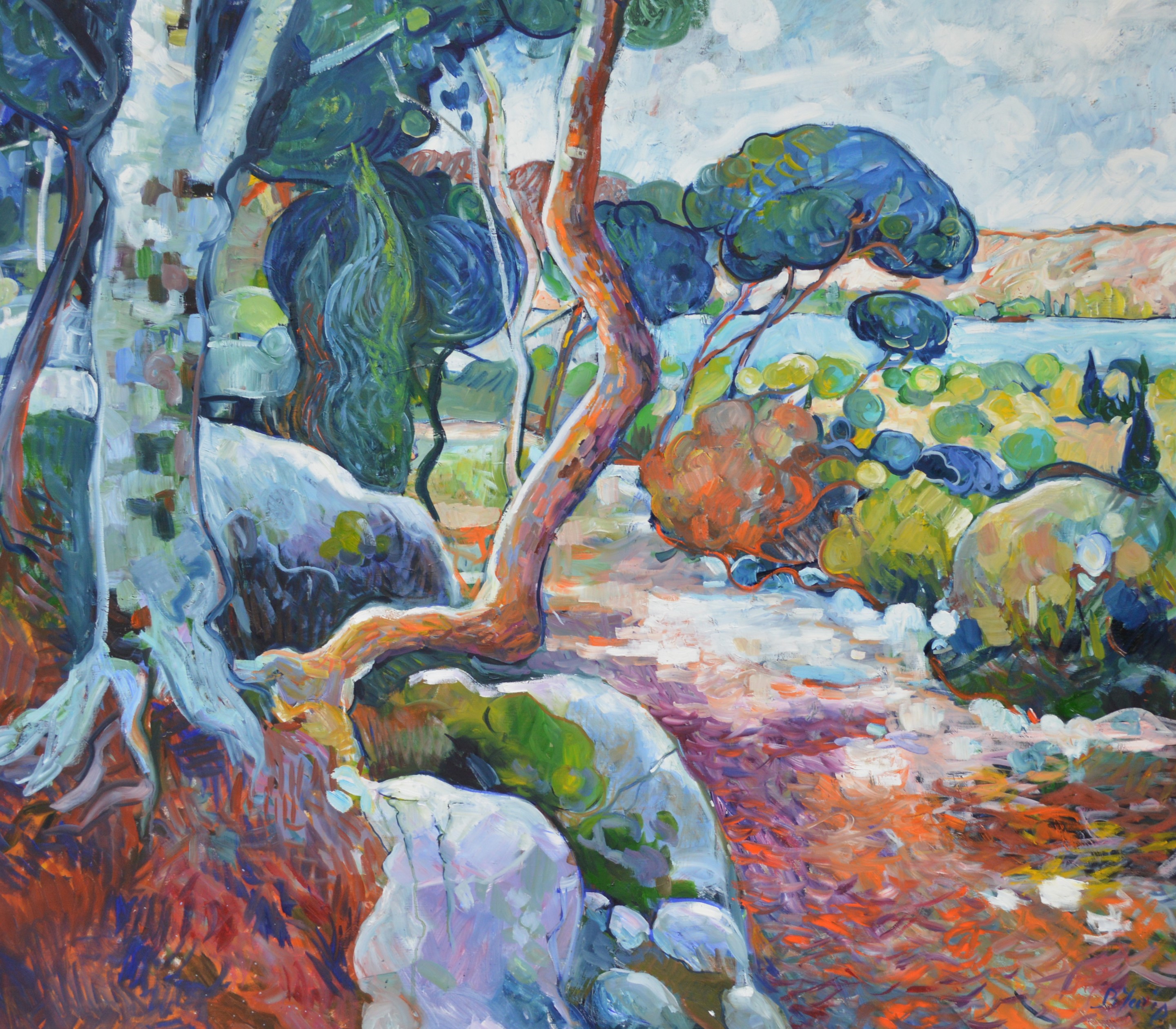 Patrick Marie, Paysage du Roussillon - Leucate Patrick Marie, Paysage du Roussillon - Leucate