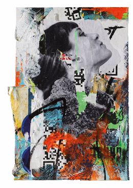 Peinture, QR Code, Joachim Romain