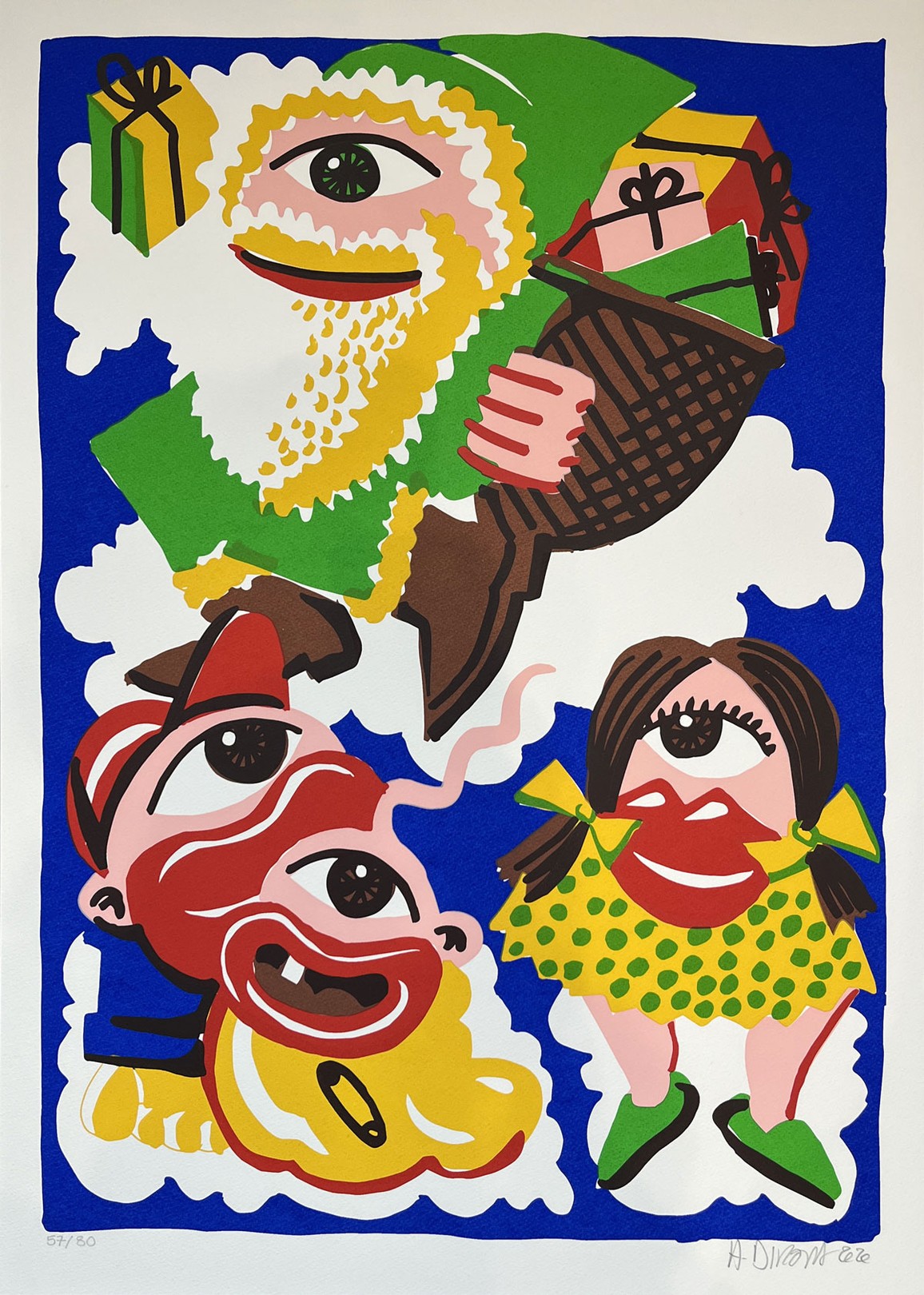 Hervé Di Rosa, Père Noël Vert Hervé Di Rosa, Père Noël Vert