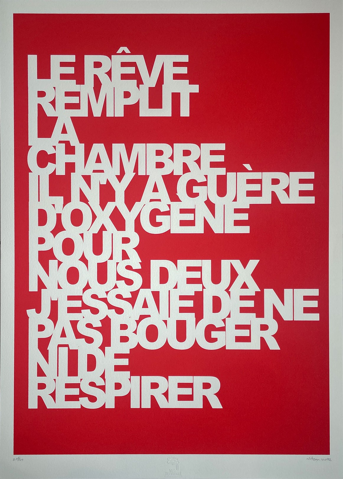 Nitzan Mintz, Sans titre Nitzan Mintz, Sans titre