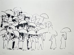 Print, Jour de pluie, Jacques Barry