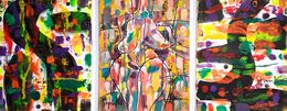 Painting, Erotic jazz (triptych)-II, Stanislav Bojankov