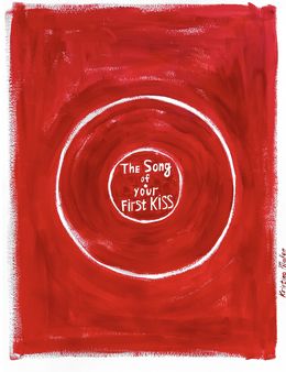 Print, The Song of Your First Kiss (Giclée Print), Kristina Mallen