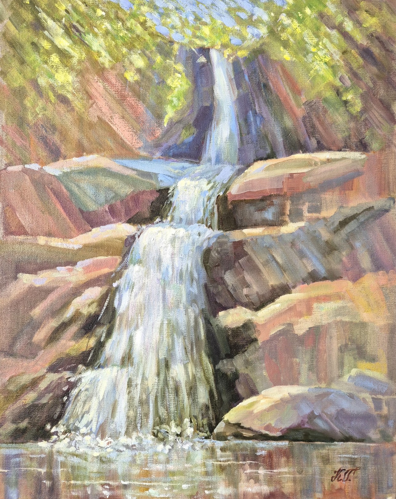 Tatiana Kyriakidou, Mesopotamos Waterfall N2 Tatiana Kyriakidou, Mesopotamos Waterfall N2