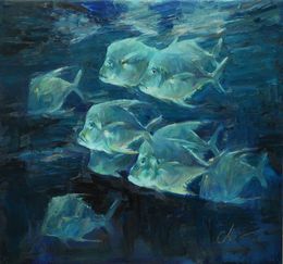 Peinture, Under water, Serhii Cherniakovskyi