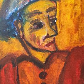 Fine Art Drawings, In her eyes, a lifetime, Natalya Mougenot