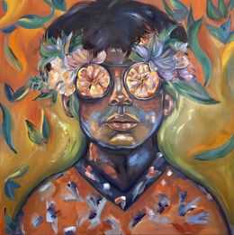 Gemälde, Citrus Glow, Anna Kober