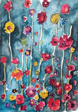 Gemälde, Printemps II, Sandra Encaoua