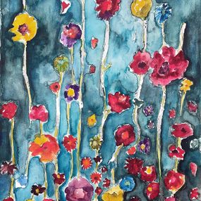 Gemälde, Printemps II, Sandra Encaoua