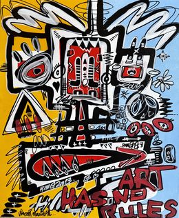 Painting, Art has no rules, Vincent Marshall