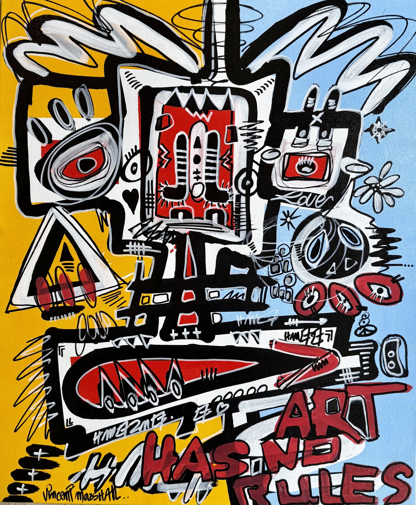 Vincent Marshall, Art has no rules Vincent Marshall, Art has no rules