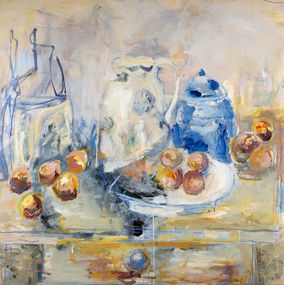 Gemälde, Cezanne still life, Maof