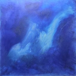 Gemälde, Outre bleu 18, Thime
