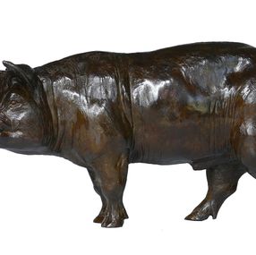 Skulpturen, Le verrat (cochon mâle), Damien Colcombet