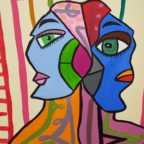 Gemälde, The twins, Tima&Hiba_Art
