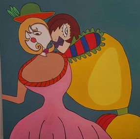 Gemälde, La belle et le bossu, Tima&Hiba_Art