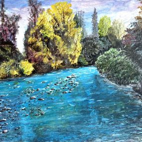 Gemälde, Landscape, Daniele Teobaldelli