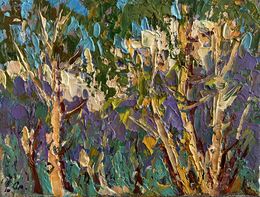 Gemälde, Sunny day in the forest, Ivanyuk Oleksiy
