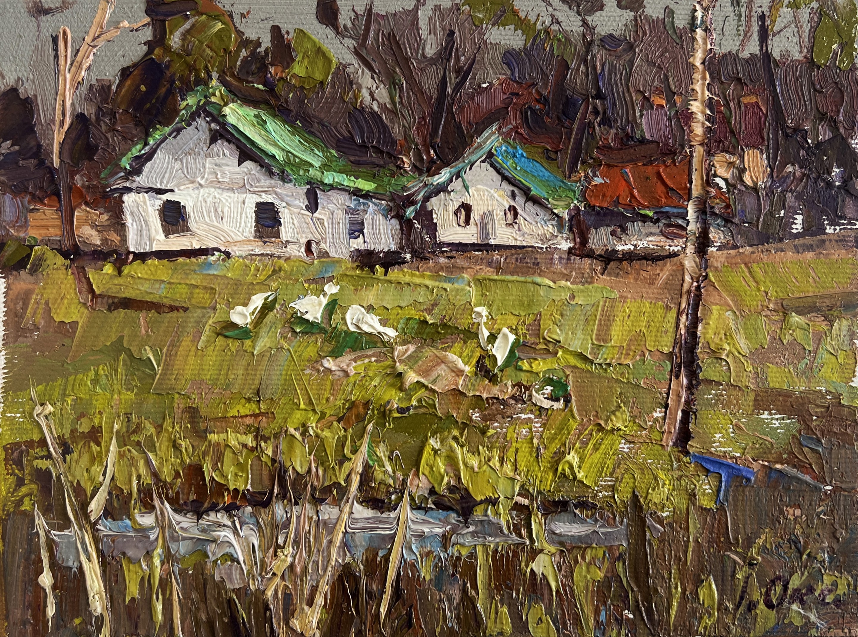 Oksana Ivanyuk, Near the village lake Oksana Ivanyuk, Near the village lake